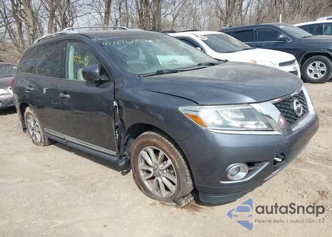 2014 Nissan Pathfinder Sl из США, поврежденный, VIN 5N1AR2MM0EC649348